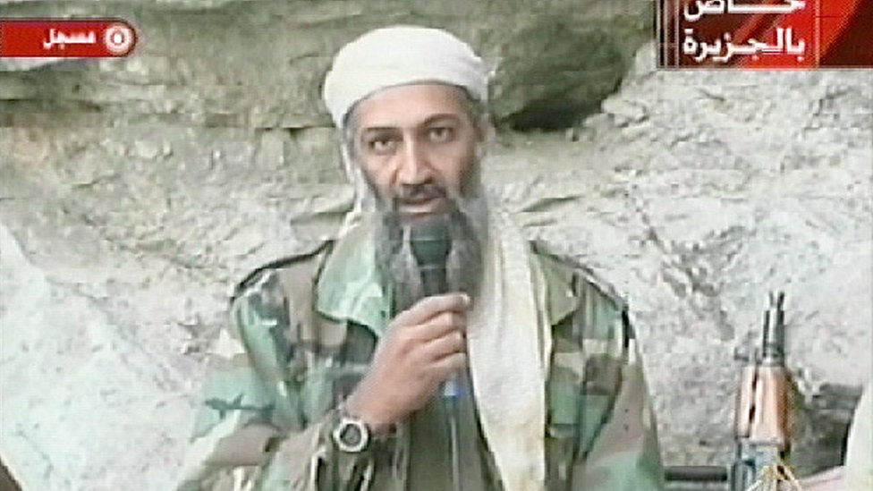 Video Osama Bin Laden di Al-Jazeera TV Oktober 2001