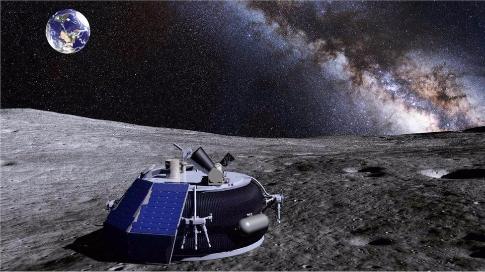Moon Express считает, что прыжки по поверхности Луны - лучшее решение