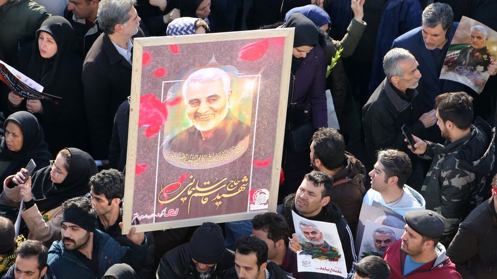 Funeral por Soleimani en Teherán