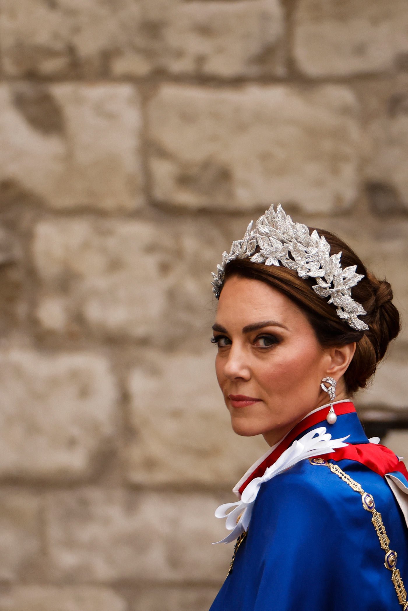 Catherine, Princess of Wales arrives at Westminster Abbey