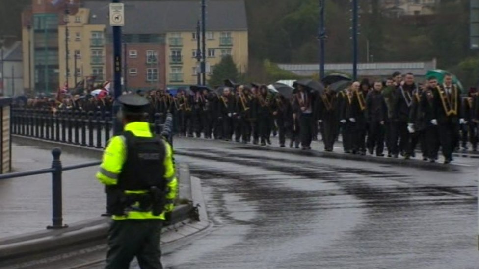 Apprentice Boys mark Siege of Derry with parade BBC News