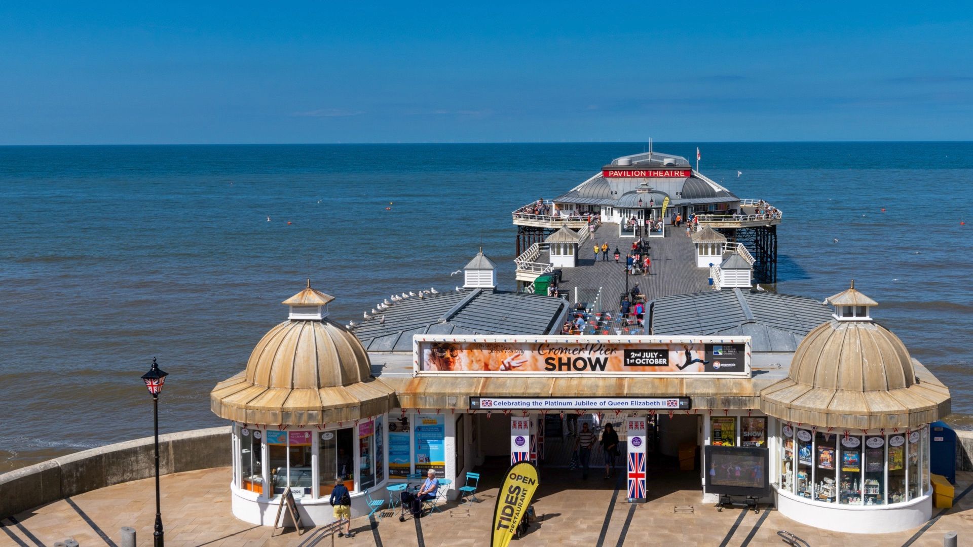 Archive video of 125-year-old pier over the years