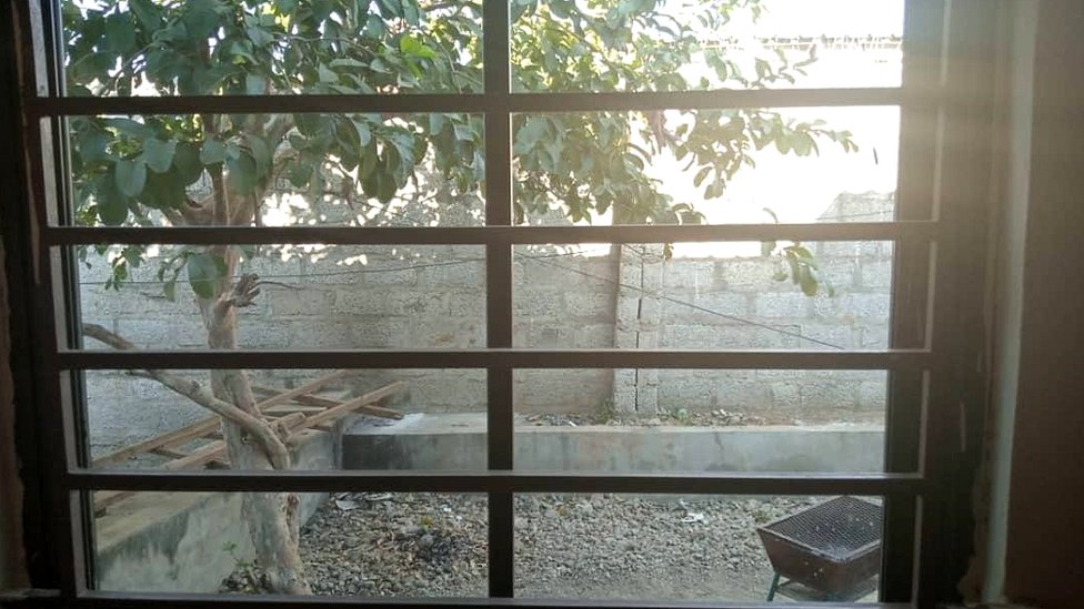 Вид из окна Артура в Замбии