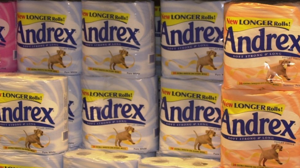 Рулоны туалетной бумаги Andrex