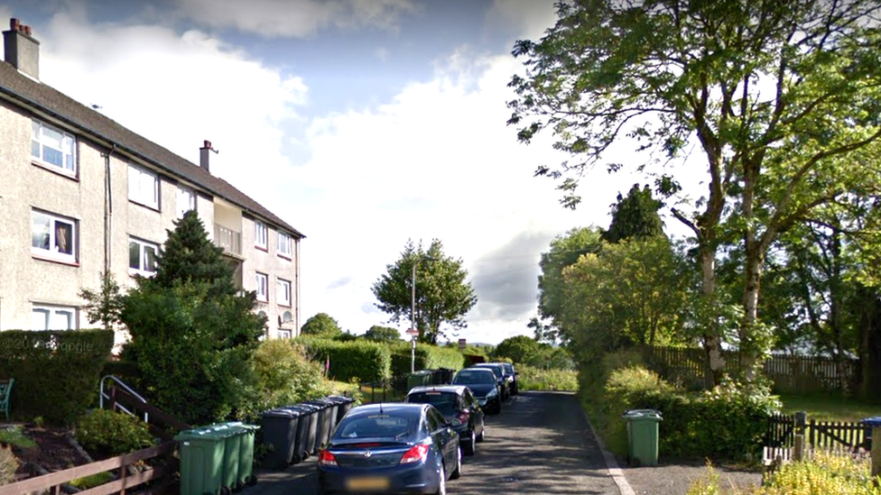 Cyclist stabbed in eightman gang attack in Kilbarchan BBC News