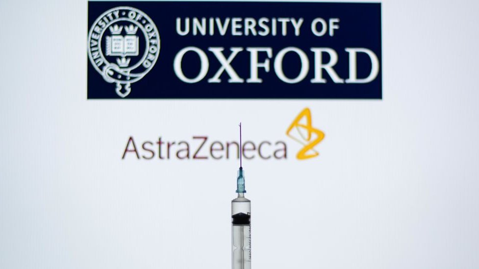 Oxford and AstraZeneca vaccine.