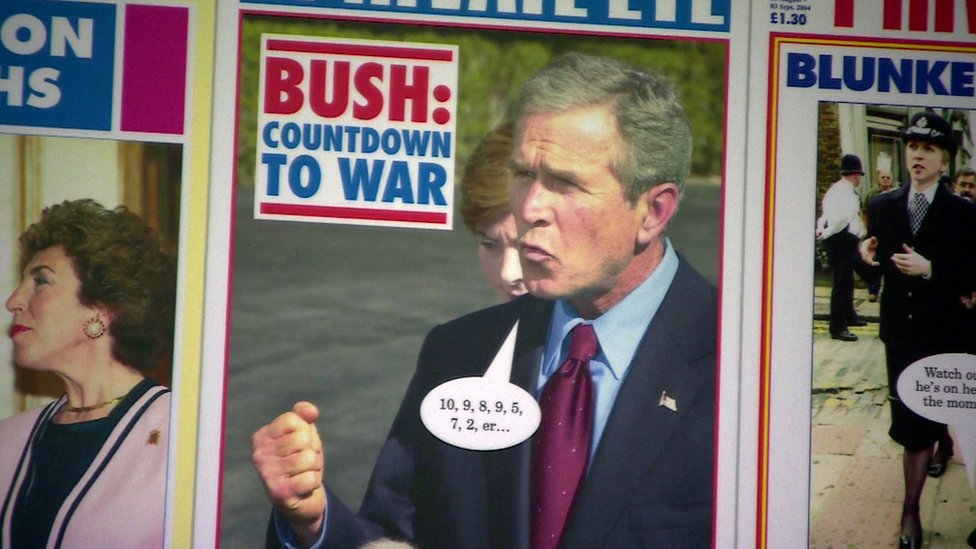 Изображение обложки Private Eye Bush: Countdown To War