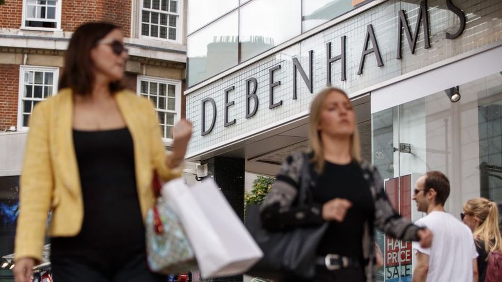 debenhams clearance bags