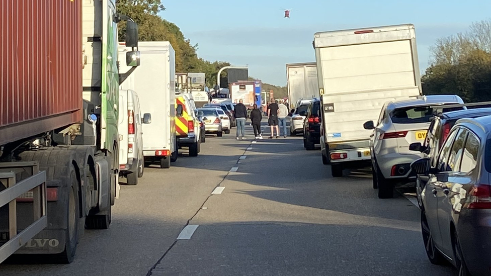 A12 Stanway Marks Tey Man And Woman Die In Crash Bbc News