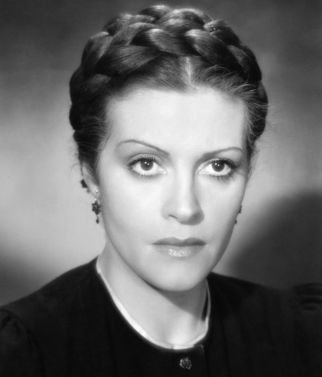 La actriz alemana Sybille Schmitz en 1942.