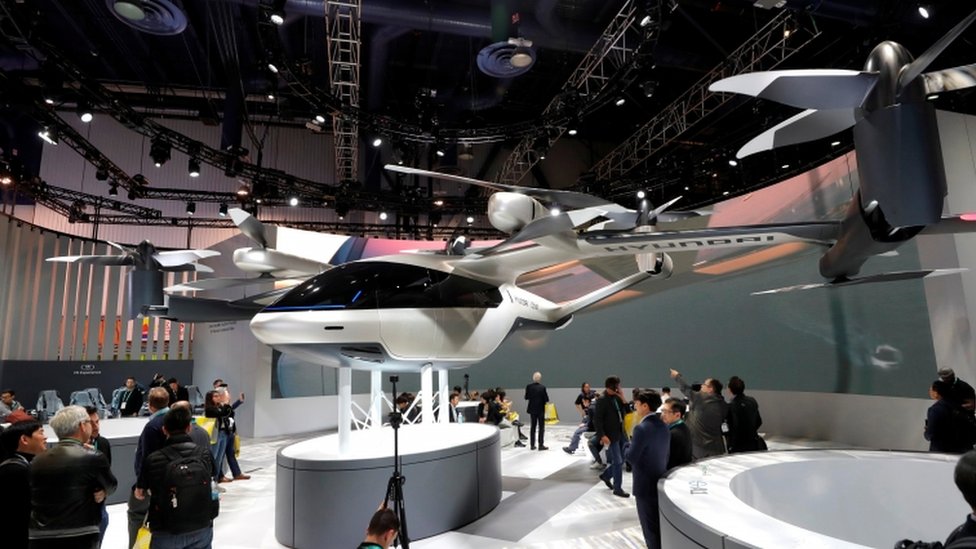 Концепт летающего автомобиля, разработанный Hyundai