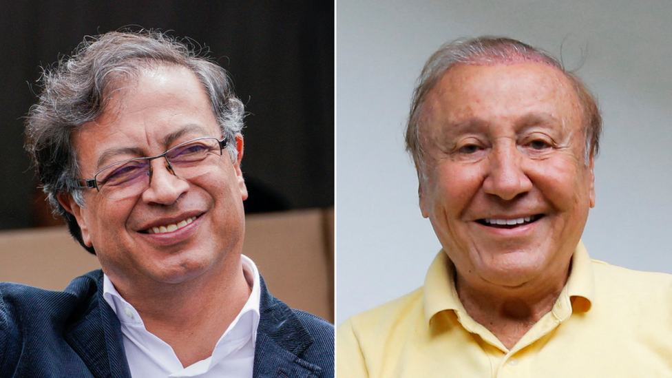 Gustavo Petro y Rodolfo Hernández.