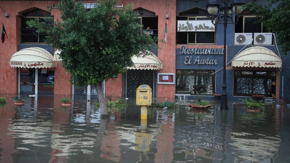 فيضانات في تونس