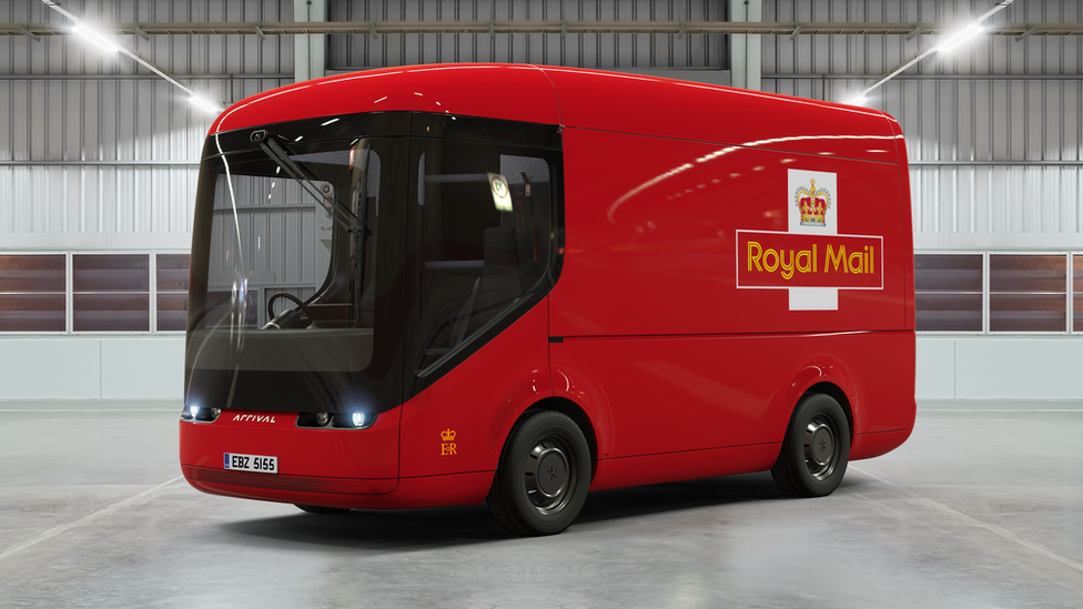 Køb Tolkning Gennemvæd Royal Mail's new electric vans unveiled - BBC News