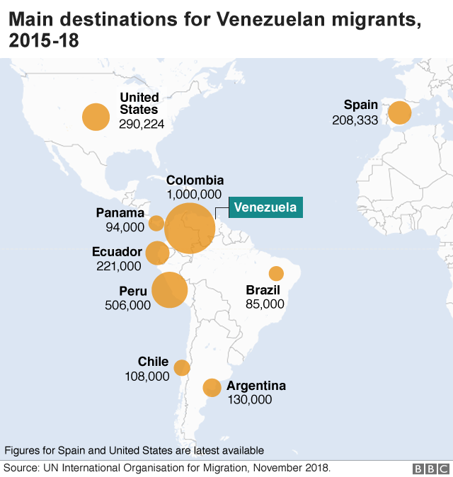  107456741 Venezuela Map Migration Nc 