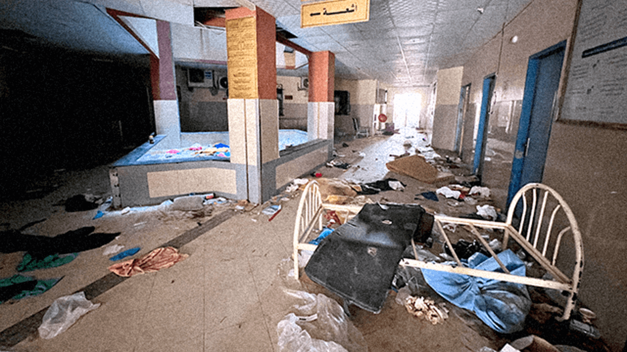 Inside Nasser hospital, March 2024