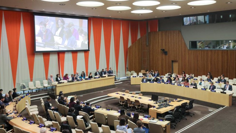[출처: Reuters] 2022년 11월 2일 뉴욕 맨하탄 유엔 본부에서 열린 안보리 회의