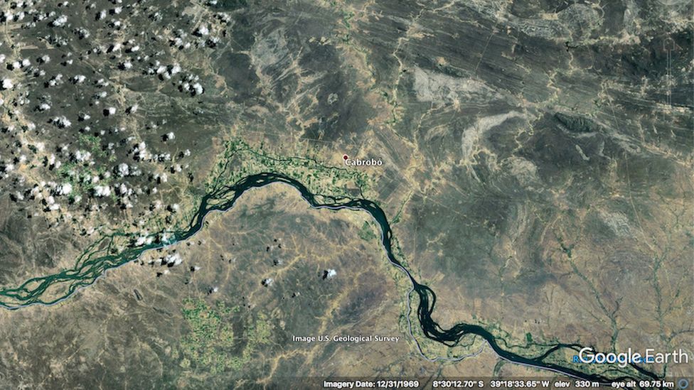 Imagens de satélite de Cabrobó