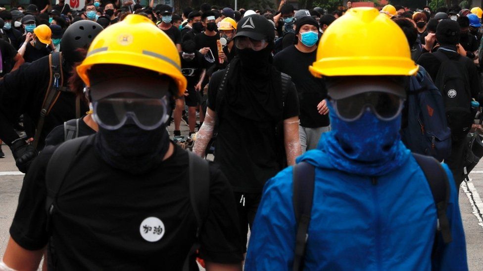 Demonstrasi di Hong Kong