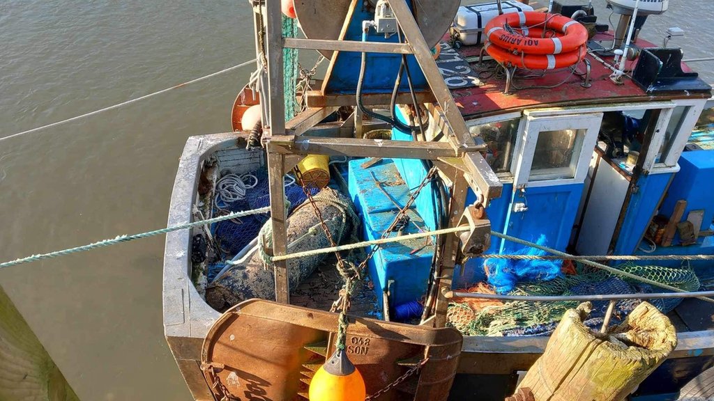 Bomb found on Looe trawler moved and blown up safely
