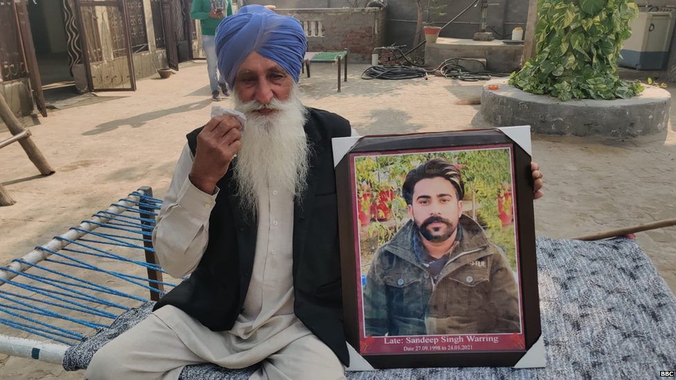 ਕਿਸਾਨ ਅੰਦੋਲਨ ਸੰਦੀਪ ਸਿੰਘ