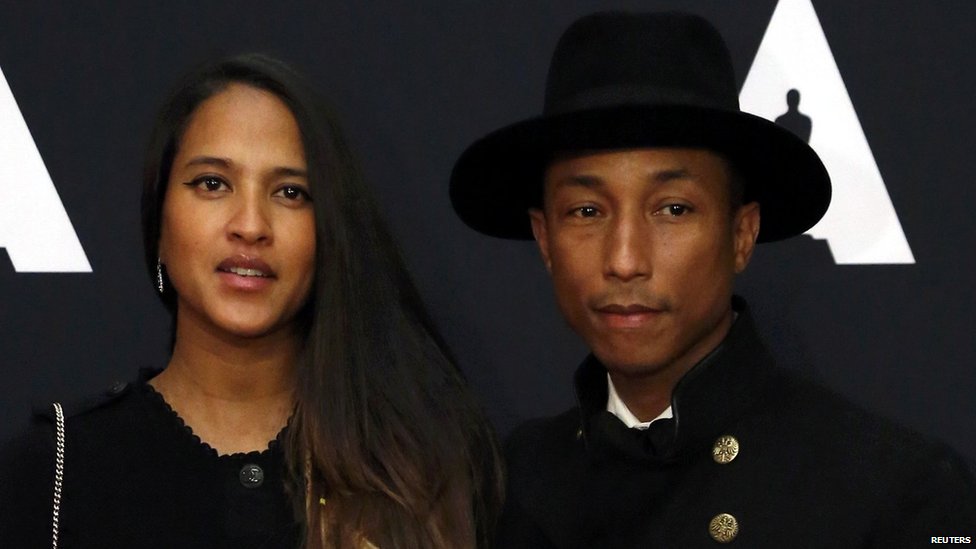 Pharrell And His Wife Helen Lasichanh Become Parents To Triplets Bbc News