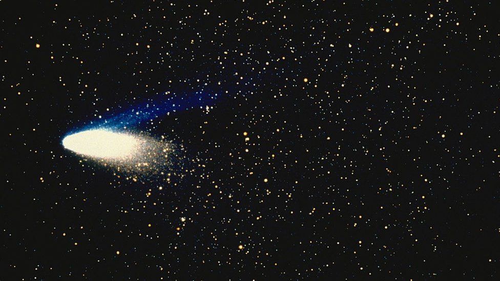 komet Halley, meteor