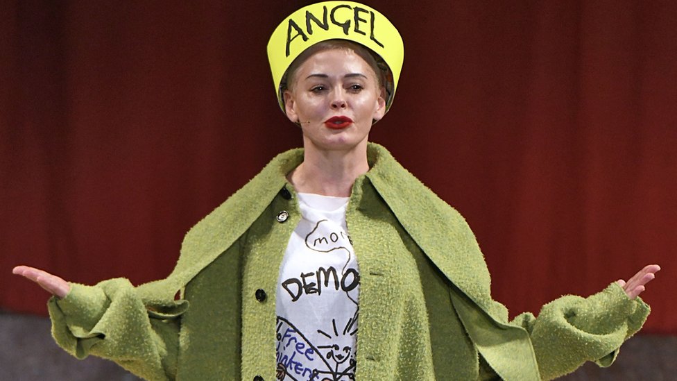 Vivienne Westwood protests climate change with Homo Loquax show at