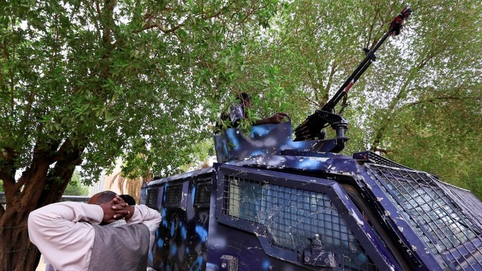 قوات أمن سودانية