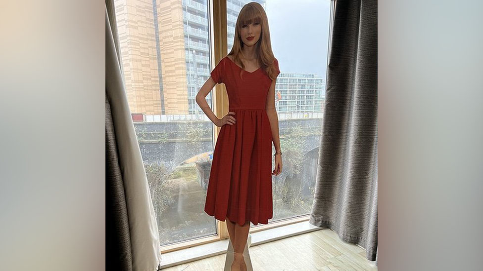 Brianna Ghey: Taylor Swift life-sized cutout auctioned for charity
