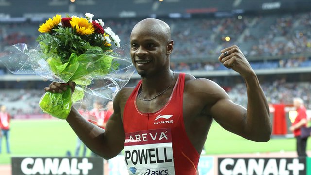 Asafa Powell runs second-fastest 100m of 2015 to win the Diamond League meeting in Paris