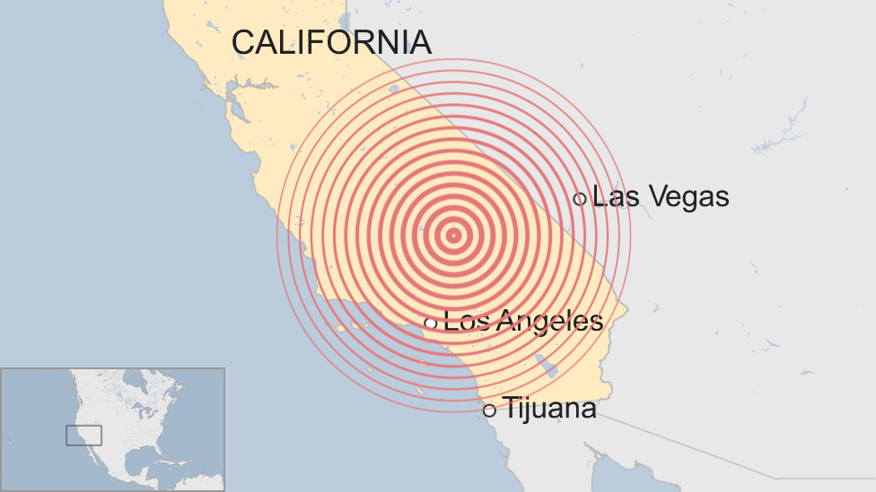 Mapa del sismo