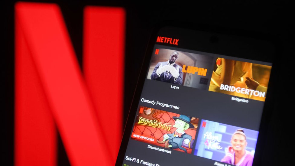 Netflix shares plunge amid fears coronavirus boom is over - BBC News