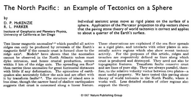 Plate tectonics press release essay example image