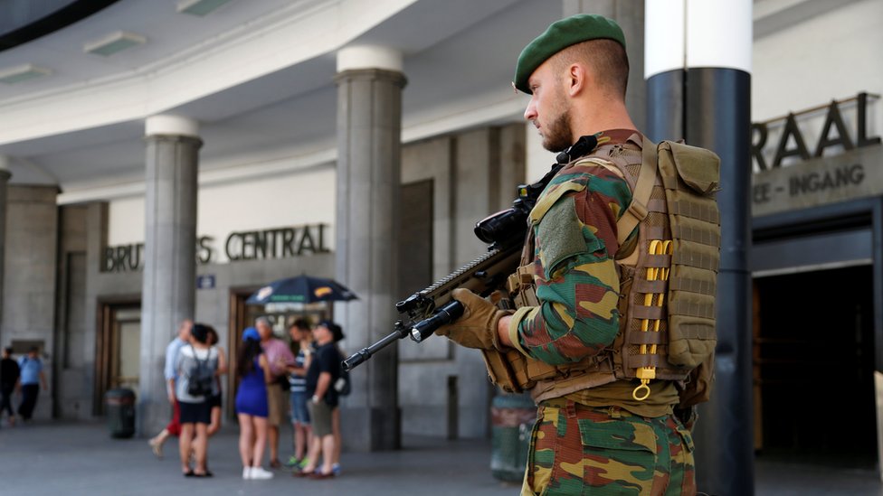 Вокруг Центрального вокзала Брюсселя усилили меры безопасности