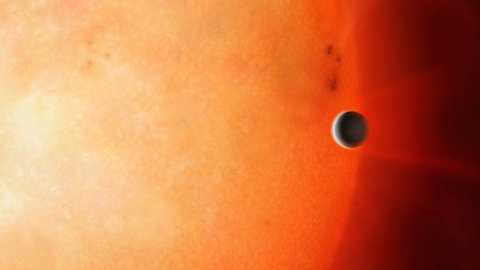 Ilustración del exoplaneta NGTS-4b