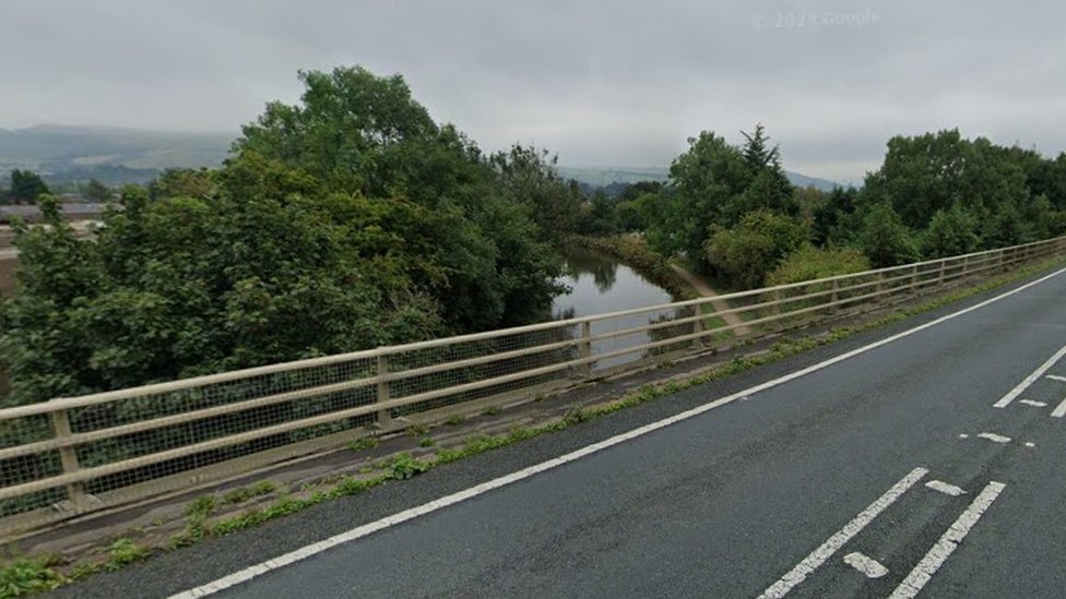 Two dead after car crashes off A629 bridge near Skipton