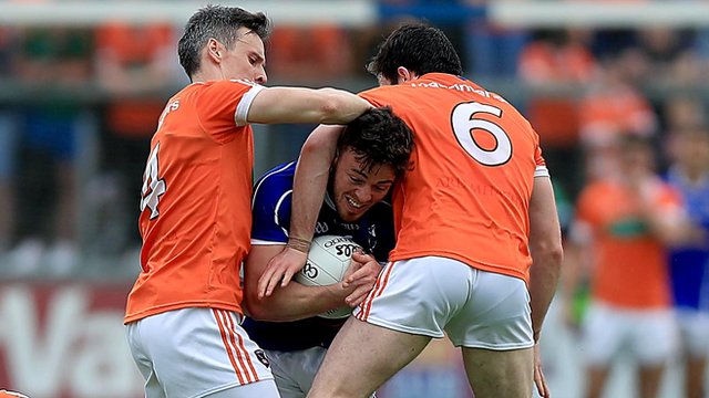Cavan beat Armagh by eight points in the Ulster Championship quarter-final