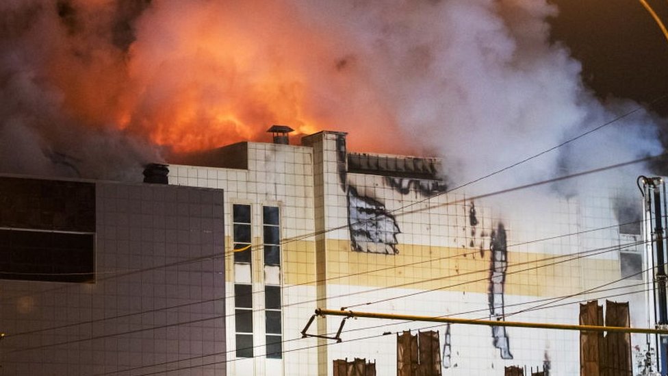 Kemerovo mall blaze, 25 Mar 2018