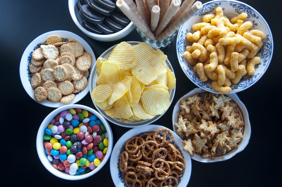 Sweet and salty snacks