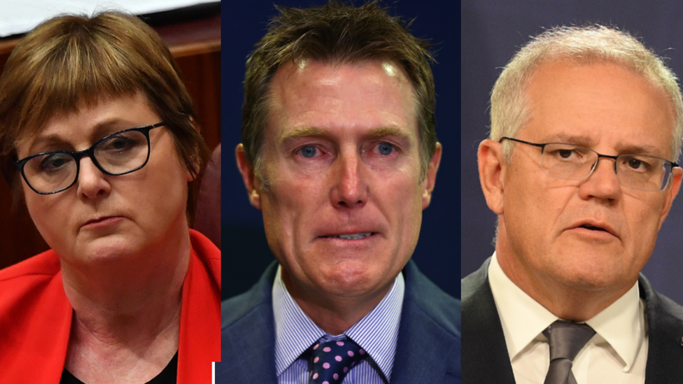 Australia PM shifts rape-accused cabinet reshuffle - BBC