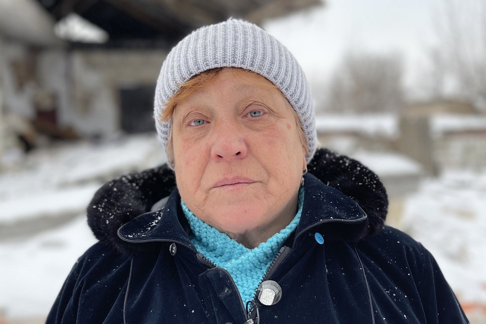 Civiles como Ludmilla Momot han vivido en guerra en el este de Ucrania desde 2014