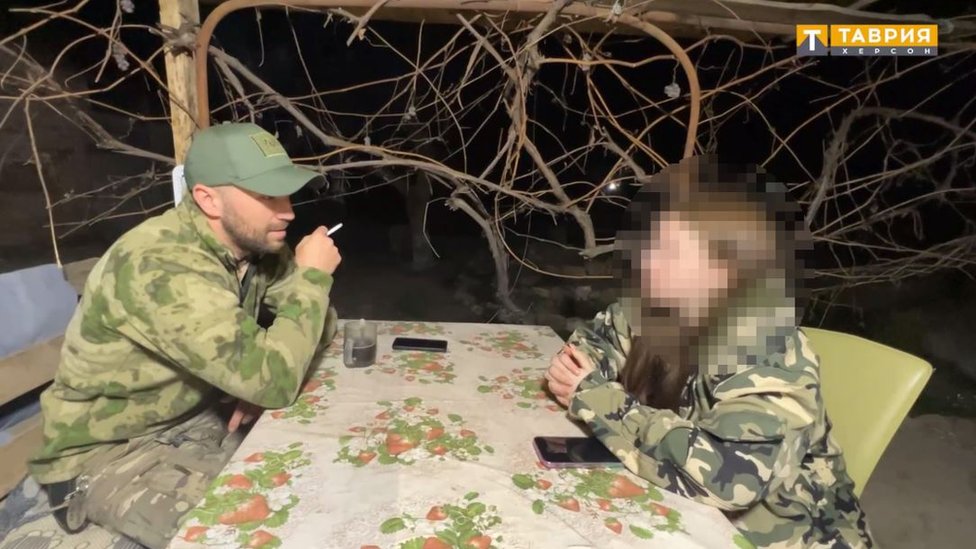 A teen reporter known as "Russia's youngest war reporter"