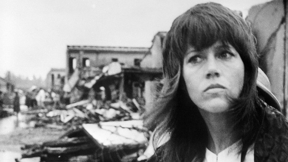 Jane Fonda en Hanói, en 1972