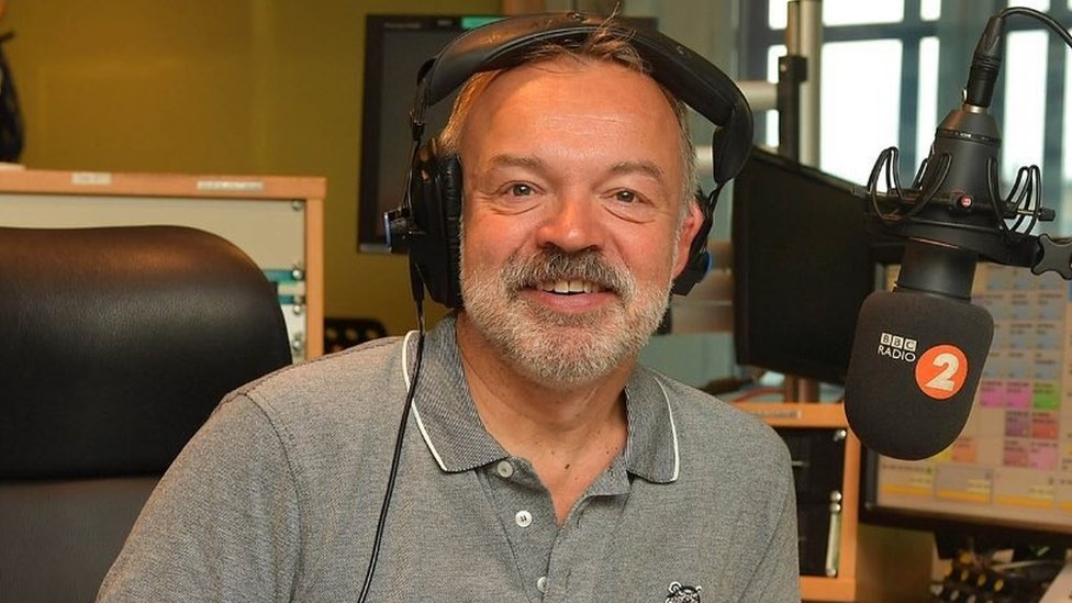 Graham Norton presents his final Radio 2 show after 10 years - BBC News