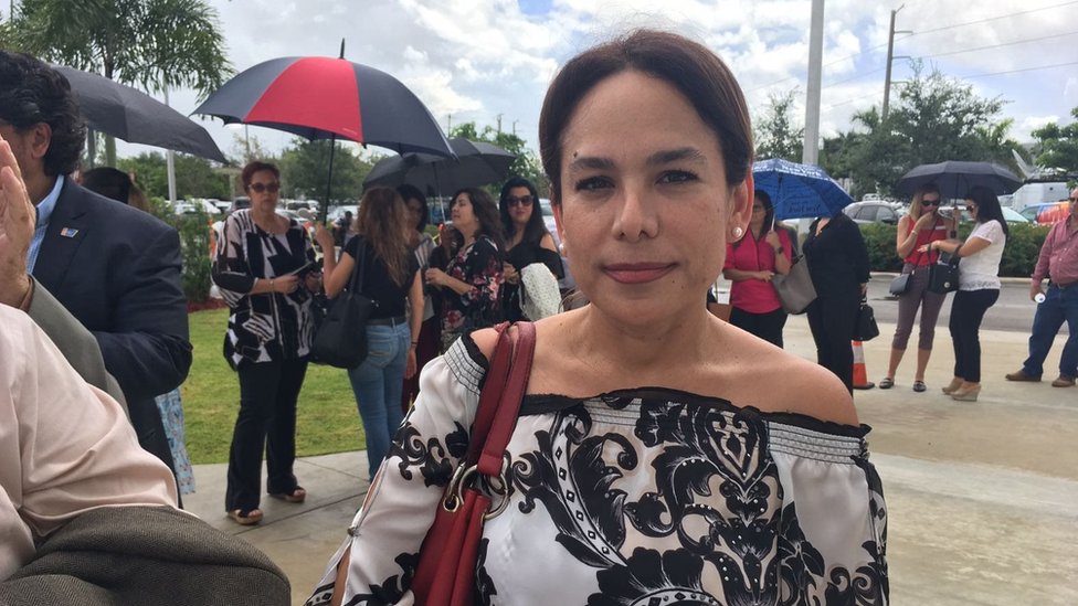 Para Emilia Delgado, la intervención militar de EEUU en Venezuela "es la solución". Emilia Delgado