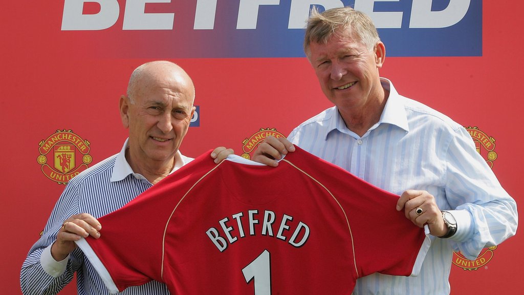 Fred Done y Sir Alex Ferguson