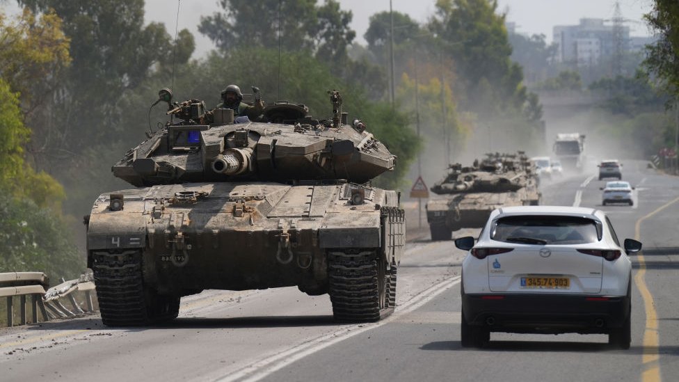 Izrael, tenkovi, Gaza