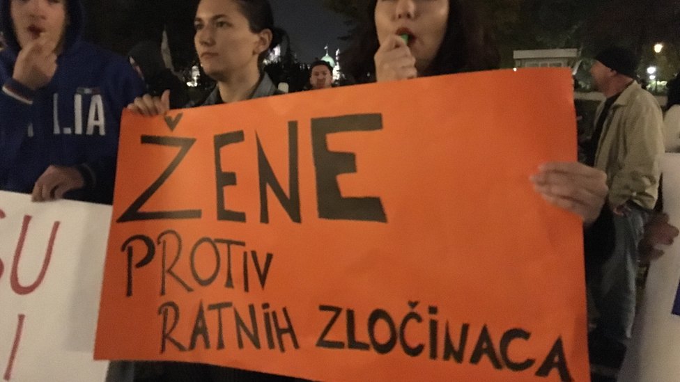 Protest Inicijative mladih za ljudska prava