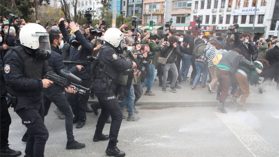 Boğaziçi protesto